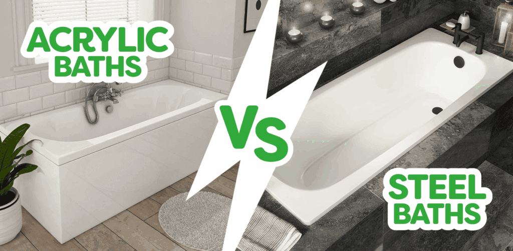 Acrylic vs Steel Bathtubs